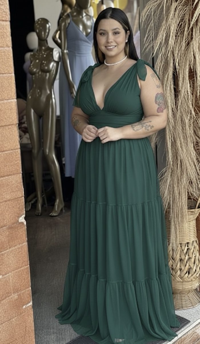 vestido carol plus (xma) vestido carol plus (xma)